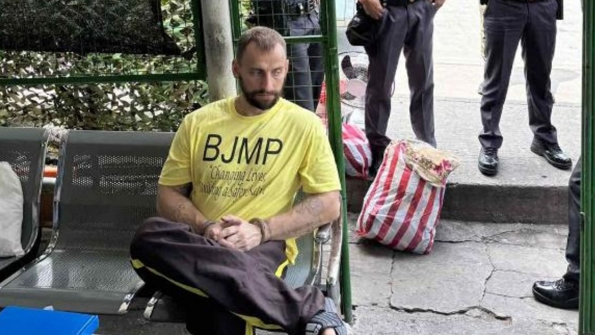 Vitaly is currently being charged with various crimes after partaking in nuisance streaming while in the Philippines (Image via @News5PH/X)